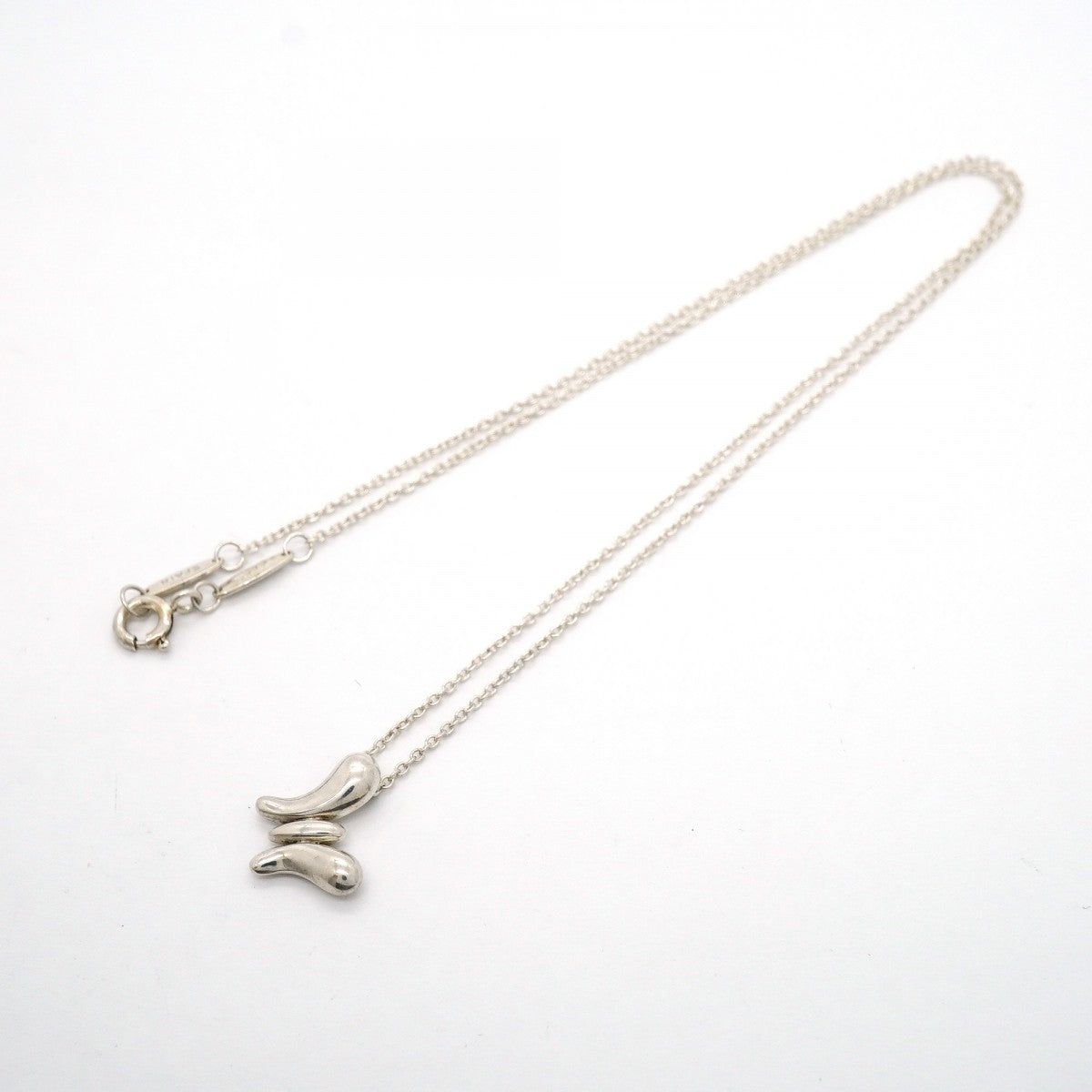 【6jgb0133-k】ティファニー ネックレス バタフライ シルバー925【中古】レディース