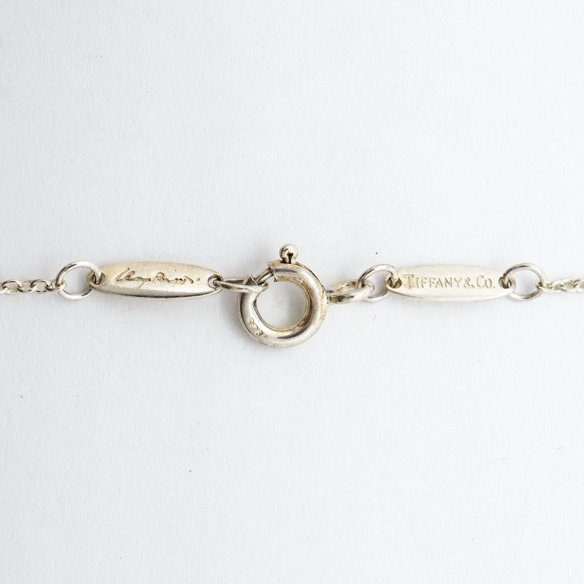 【6jgb0133-k】ティファニー ネックレス バタフライ シルバー925【中古】レディース