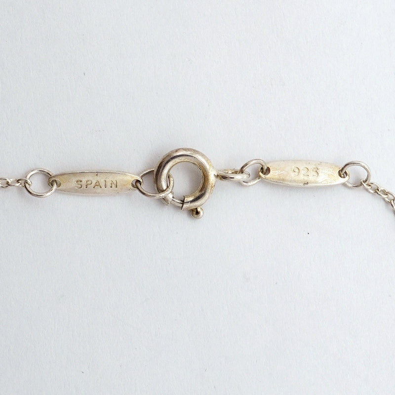 【6jgb0133-k】ティファニー ネックレス バタフライ シルバー925【中古】レディース