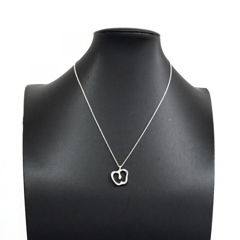【6jgb0134-k】ティファニー ネックレス アップル シルバー925【中古】レディース