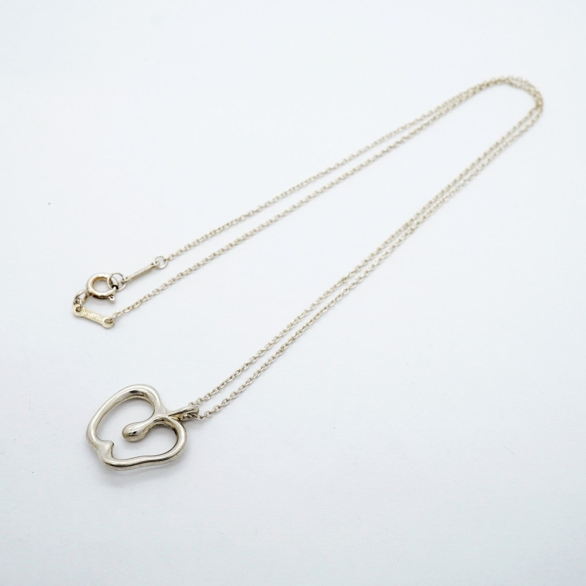 【6jgb0134-k】ティファニー ネックレス アップル シルバー925【中古】レディース