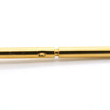 【6jgb0135-k】エルメス ネックレス カージュドアッシュ GPメッキ ゴールド ホワイト【中古】レディース