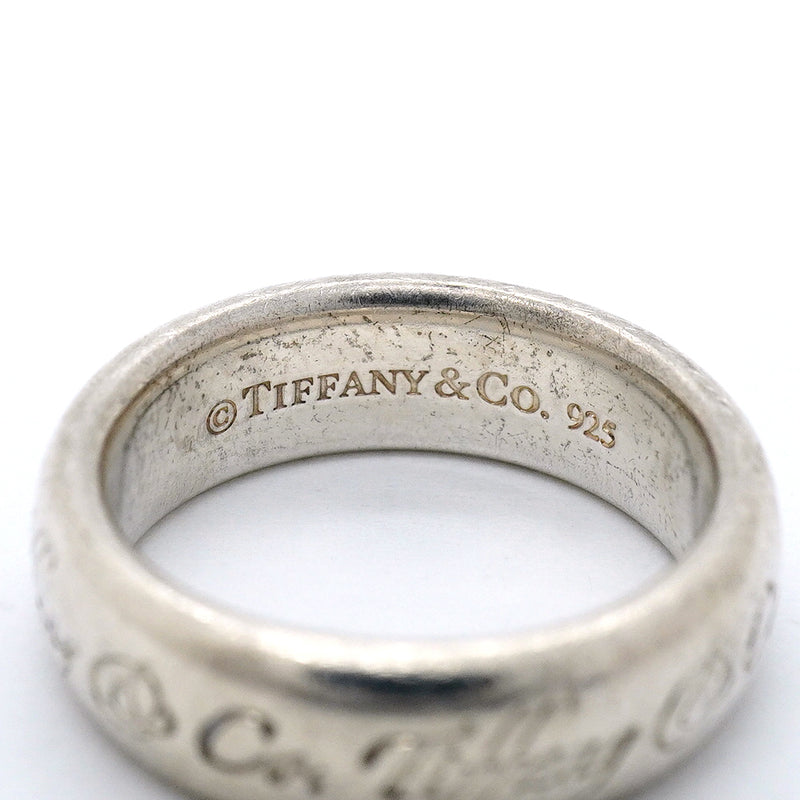 【6jgb0136-k】ティファニー リング ノーツ シルバー925 9号【中古】レディース