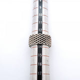 【6jgb0137-k】ティファニー リング サマセット/メッシュ シルバー925 13.5号【中古】レディース