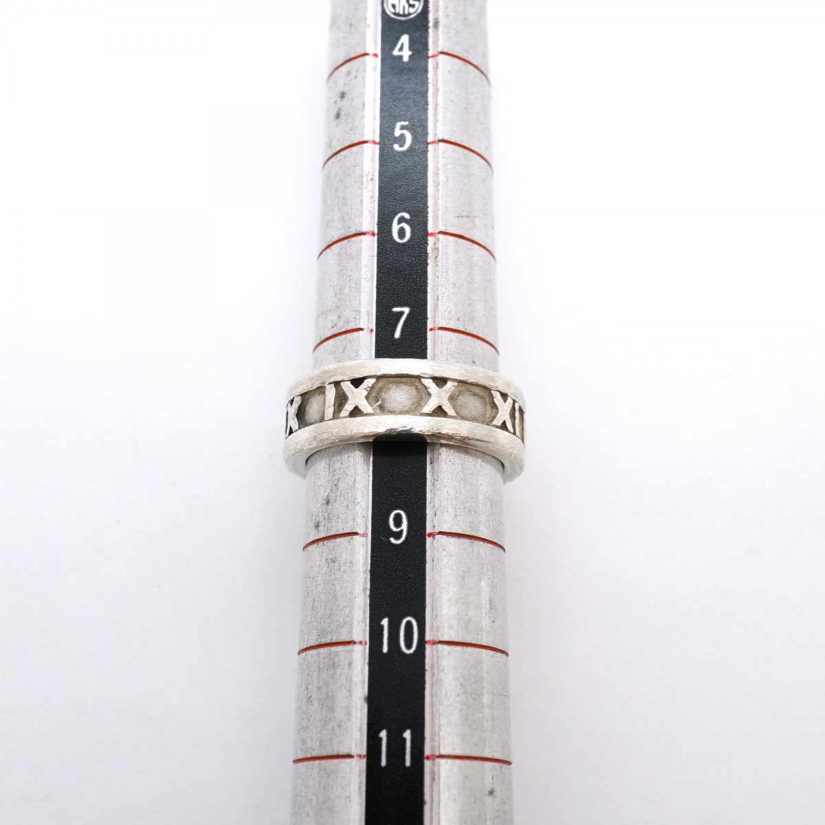 【6jgb0138-k】ティファニー リング アトラス シルバー925 8号【中古】レディース
