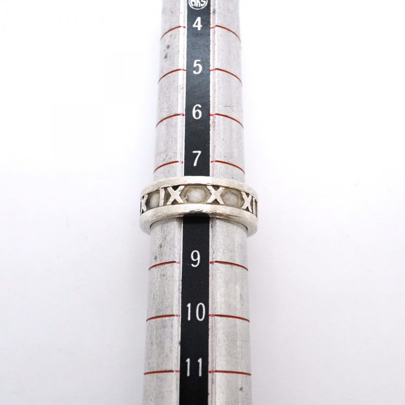 【6jgb0138-k】ティファニー リング アトラス シルバー925 8号【中古】レディース