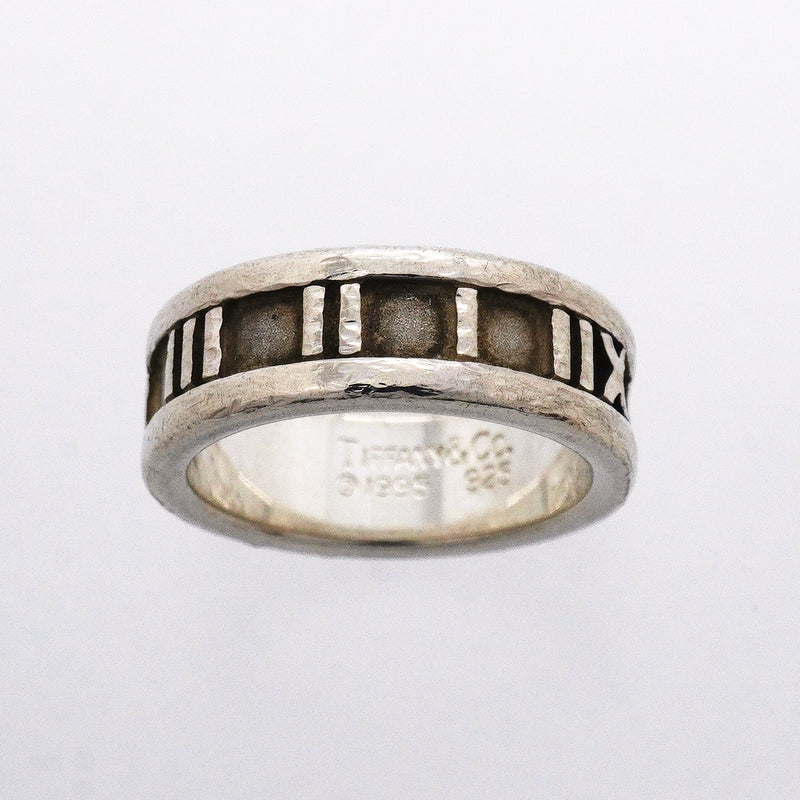 【6jgb0138-k】ティファニー リング アトラス シルバー925 8号【中古】レディース
