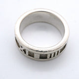 【6jgb0138-k】ティファニー リング アトラス シルバー925 8号【中古】レディース