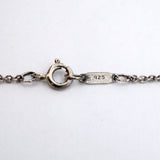 【6jgb0140-k】ティファニー ネックレス シグネチャークロス K18YG イエローゴールド シルバー925【中古】レディース