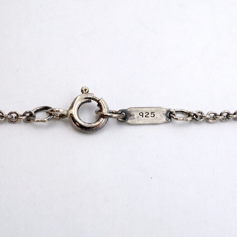 【6jgb0140-k】ティファニー ネックレス シグネチャークロス K18YG イエローゴールド シルバー925【中古】レディース