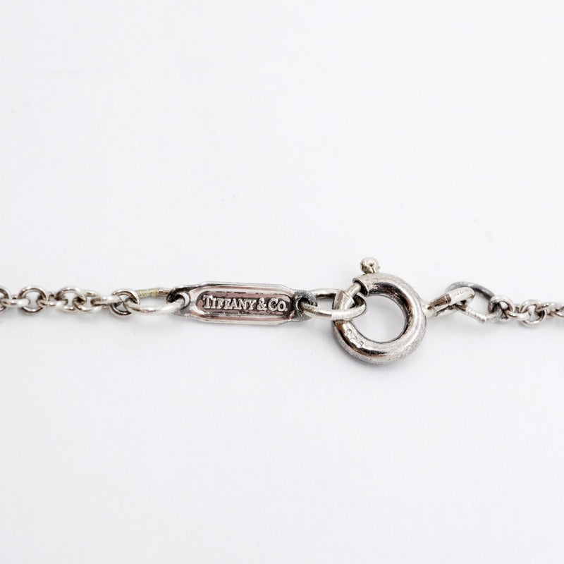 【6jgb0140-k】ティファニー ネックレス シグネチャークロス K18YG イエローゴールド シルバー925【中古】レディース