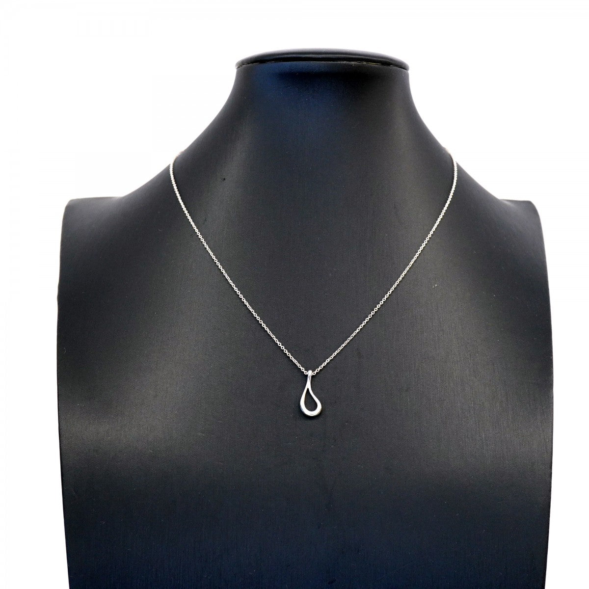 【6jgb0144-k】ティファニー ネックレス ティアドロップ シルバー925【中古】レディース