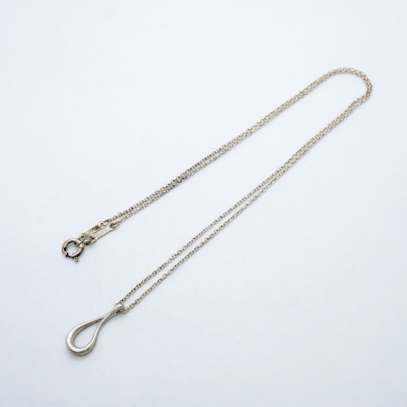 【6jgb0144-k】ティファニー ネックレス ティアドロップ シルバー925【中古】レディース