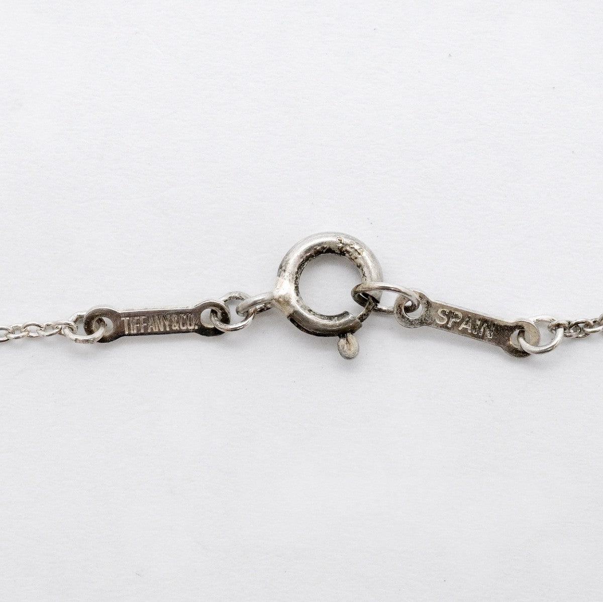 【6jgb0144-k】ティファニー ネックレス ティアドロップ シルバー925【中古】レディース