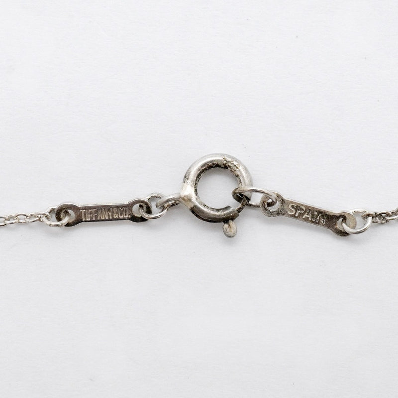 【6jgb0144-k】ティファニー ネックレス ティアドロップ シルバー925【中古】レディース