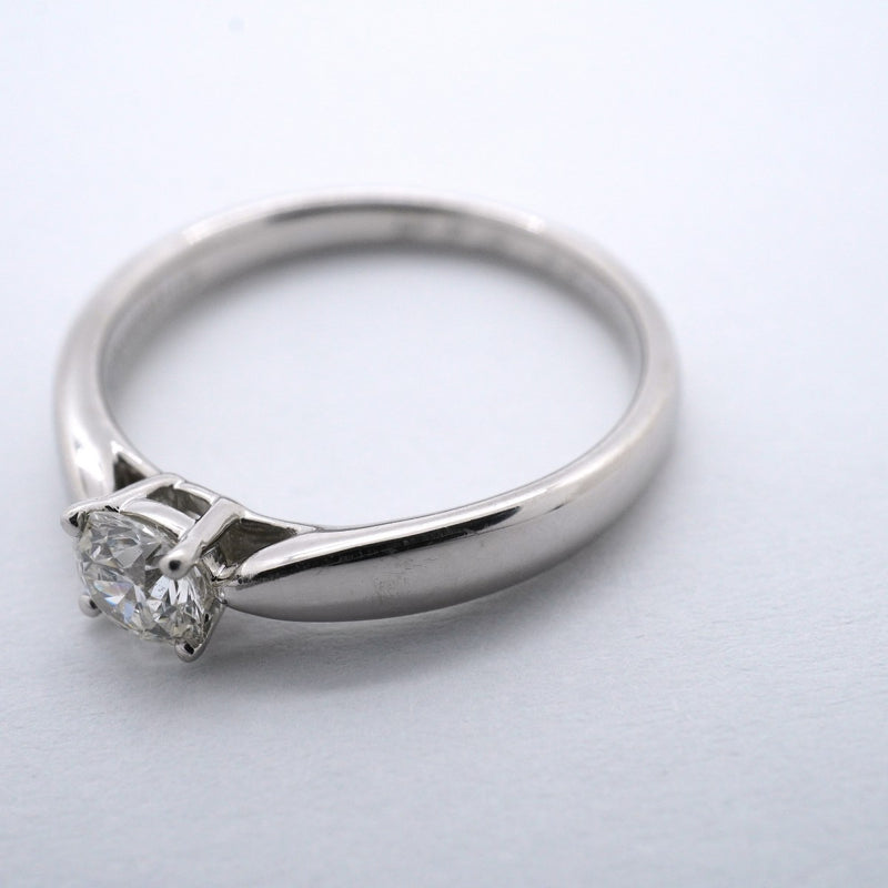 【6jgb0149】ティファニー リング ハーモニー 1PD Pt950 プラチナ ダイヤモンド 0.28ct 8号【中古】レディース