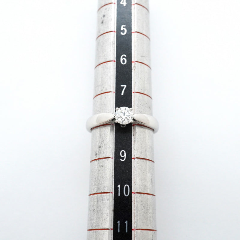 【6jgb0149】ティファニー リング ハーモニー 1PD Pt950 プラチナ ダイヤモンド 0.28ct 8号【中古】レディース