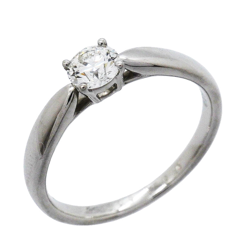 【6jgb0149】ティファニー リング ハーモニー 1PD Pt950 プラチナ ダイヤモンド 0.28ct 8号【中古】レディース