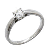 【6jgb0149】ティファニー リング ハーモニー 1PD Pt950 プラチナ ダイヤモンド 0.28ct 8号【中古】レディース
