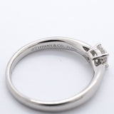 【6jgb0149】ティファニー リング ハーモニー 1PD Pt950 プラチナ ダイヤモンド 0.28ct 8号【中古】レディース