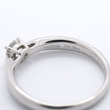 【6jgb0149】ティファニー リング ハーモニー 1PD Pt950 プラチナ ダイヤモンド 0.28ct 8号【中古】レディース