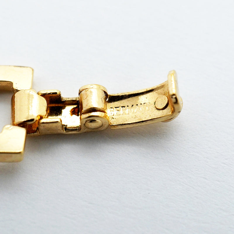 【6jgb0150】クリスチャンディオール ブレスレット GPメッキ ゴールド【中古】レディース
