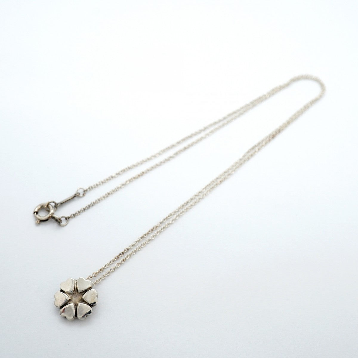 【6jgb0153】ティファニー ネックレス クラウンオブハート シルバー925【中古】レディース