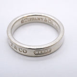 【6jgb0157-k】ティファニー リング ナロー シルバー925 12.5号【中古】レディース