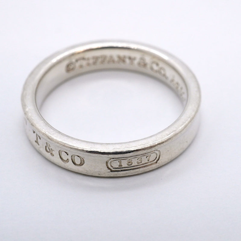 【6jgb0157-k】ティファニー リング ナロー シルバー925 12.5号【中古】レディース