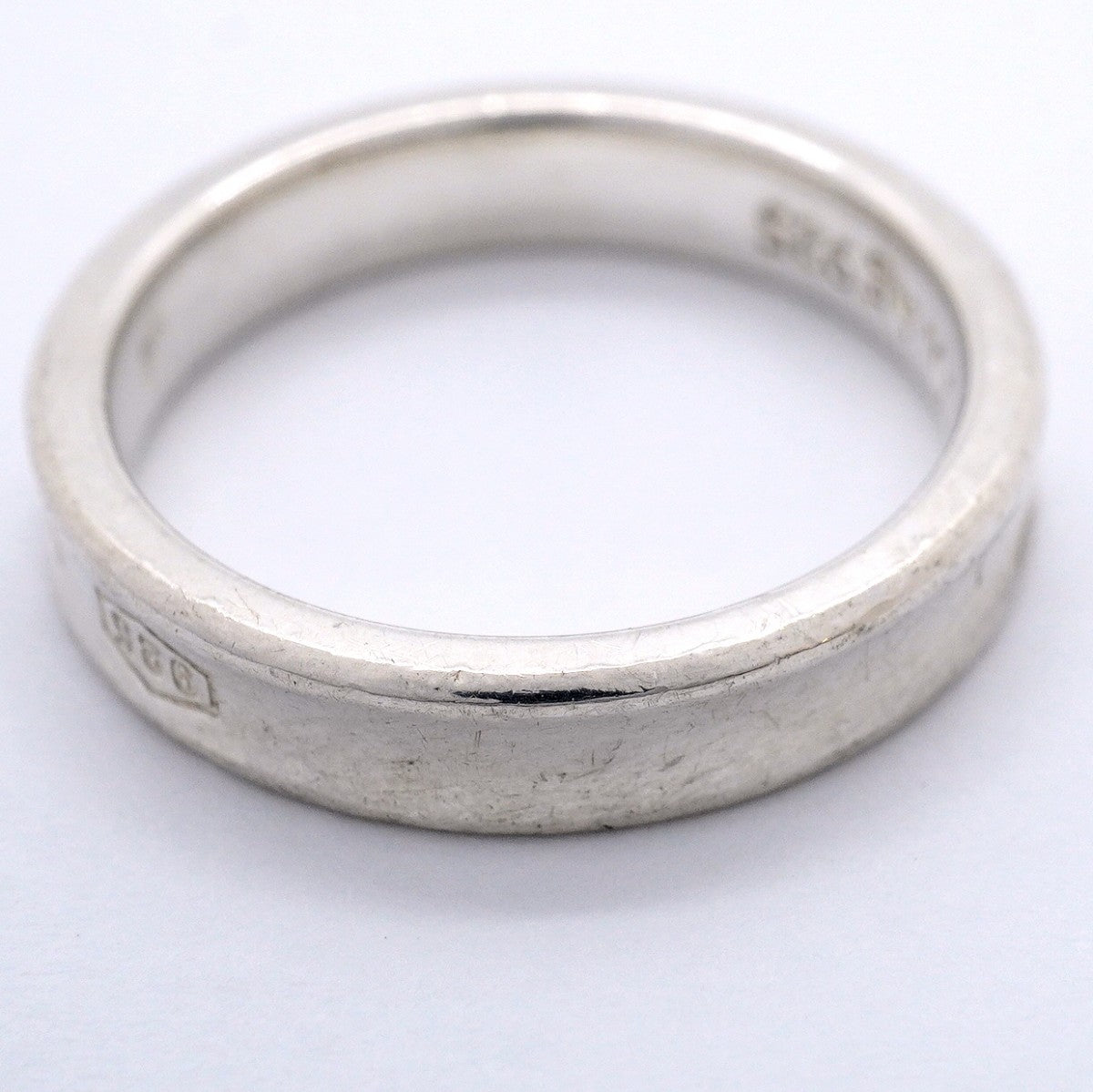 【6jgb0157-k】ティファニー リング ナロー シルバー925 12.5号【中古】レディース