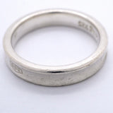 【6jgb0157-k】ティファニー リング ナロー シルバー925 12.5号【中古】レディース