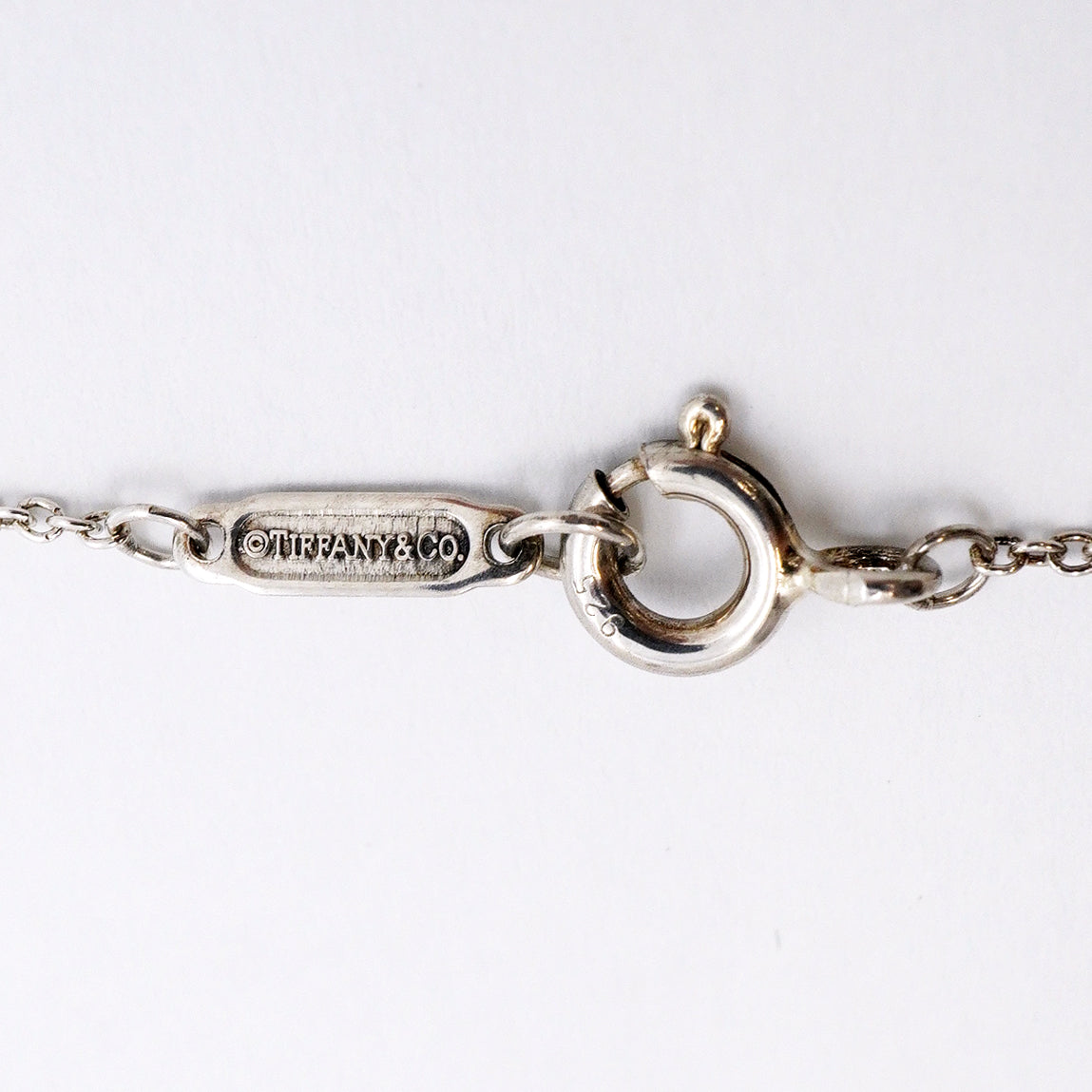 【6jgb0159-k】ティファニー ネックレス ダブルリターントゥハート シルバー925【中古】レディース