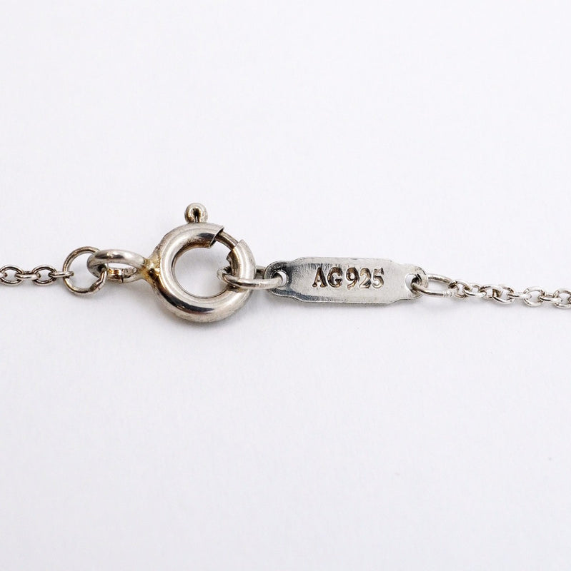 【6jgb0159-k】ティファニー ネックレス ダブルリターントゥハート シルバー925【中古】レディース