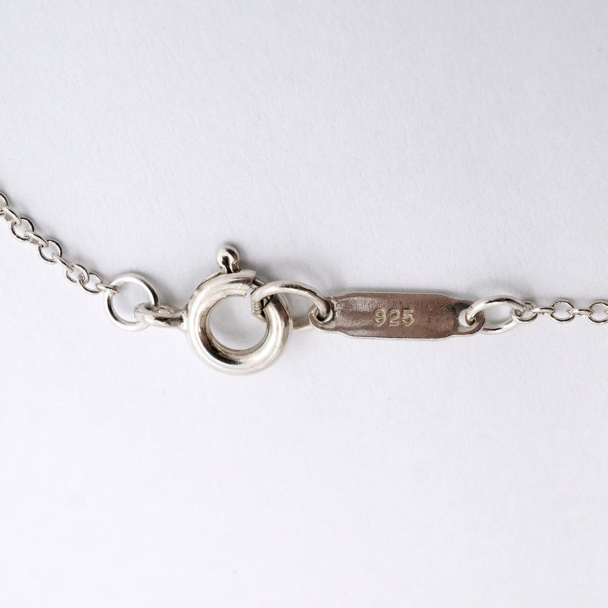 【6jgb0160-k】ティファニー ネックレス ボウリボン シルバー925【中古】レディース