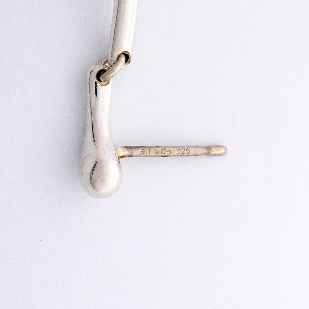 【6jgb0165-k】ティファニー ピアス ハートリンク シルバー925【中古】レディース