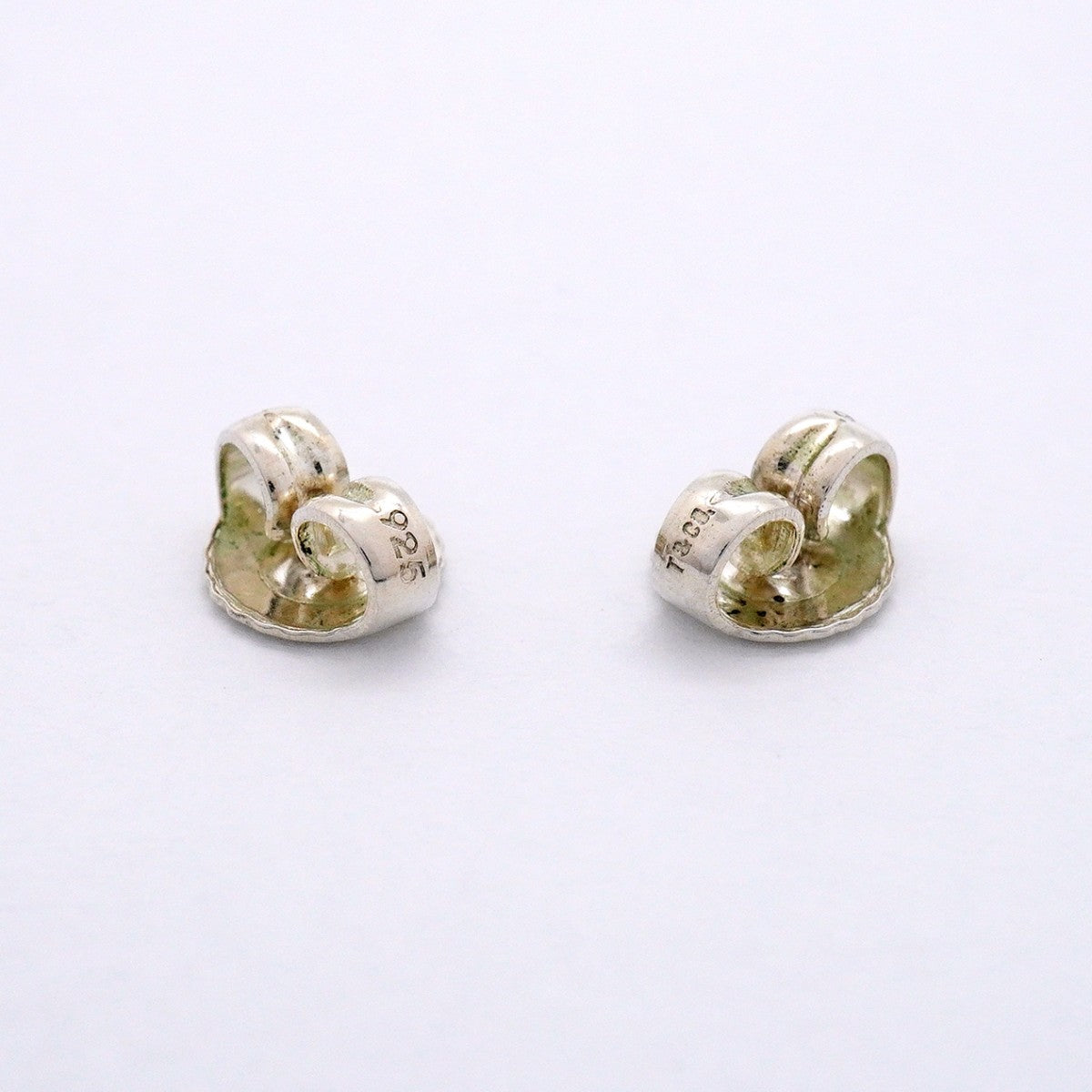 【6jgb0165-k】ティファニー ピアス ハートリンク シルバー925【中古】レディース