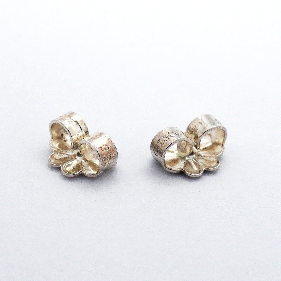 【6jgb0166-k】ティファニー ピアス ティアドロップ ロング シルバー925【中古】レディース