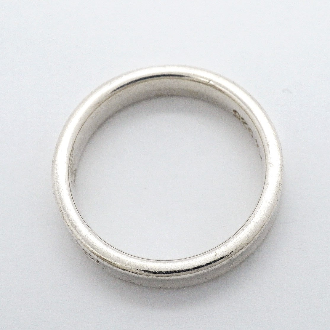 【6jgb0174-k】ティファニー リング ナロー シルバー925 12.5号【中古】レディース
