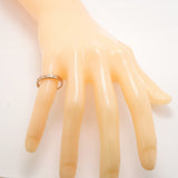 【6jgb0184】シャネル リング ココクラッシュ/ベージュゴールド K18PG ピンクゴールド ＃53【中古】レディース