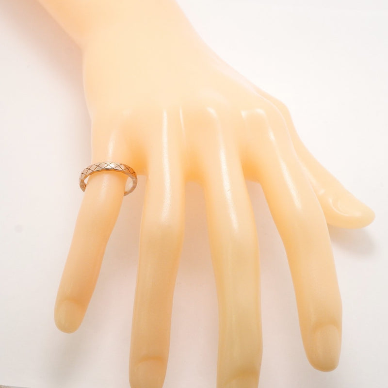 【6jgb0184】シャネル リング ココクラッシュ/ベージュゴールド K18PG ピンクゴールド ＃53【中古】レディース