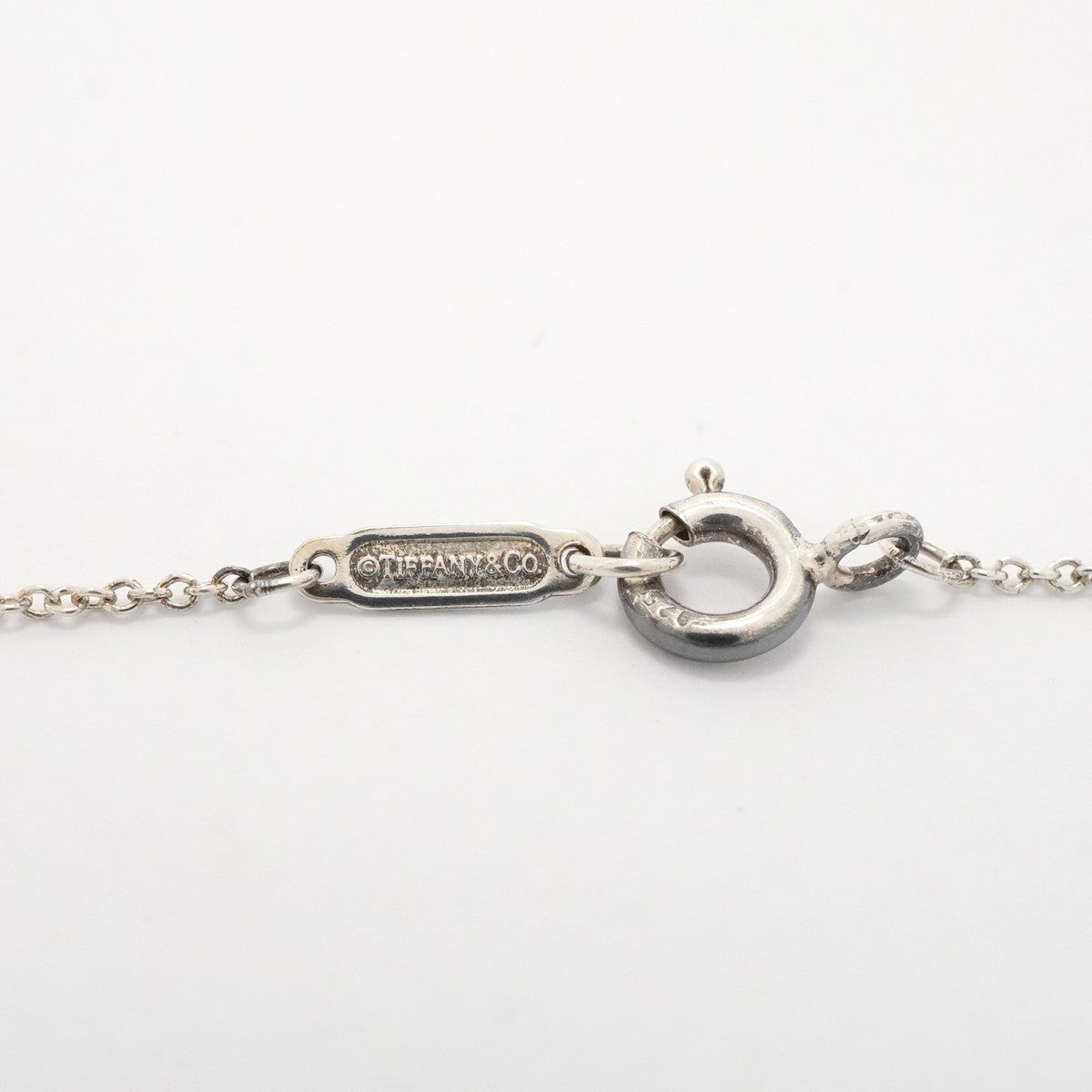 【6jgb0192-k】ティファニー ネックレス ダブルリターントゥハート シルバー925 ピンク【中古】レディース