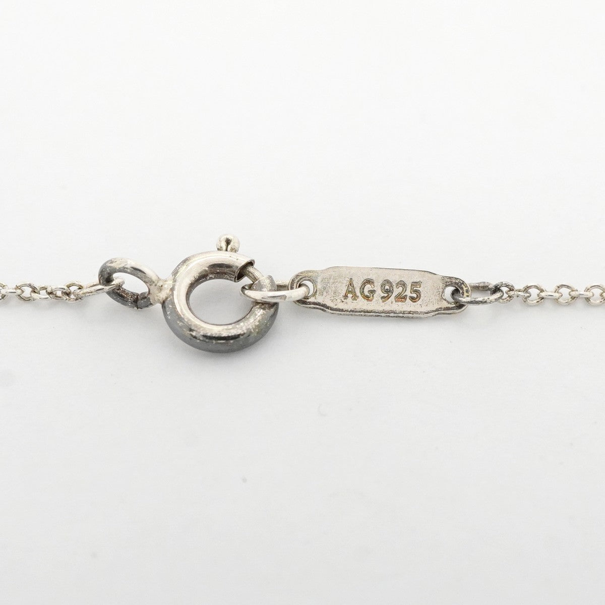 【6jgb0192-k】ティファニー ネックレス ダブルリターントゥハート シルバー925 ピンク【中古】レディース