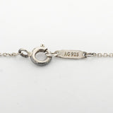 【6jgb0192-k】ティファニー ネックレス ダブルリターントゥハート シルバー925 ピンク【中古】レディース