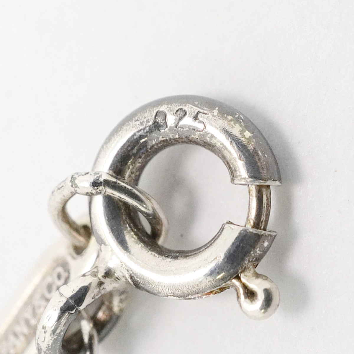 【6jgb0192-k】ティファニー ネックレス ダブルリターントゥハート シルバー925 ピンク【中古】レディース