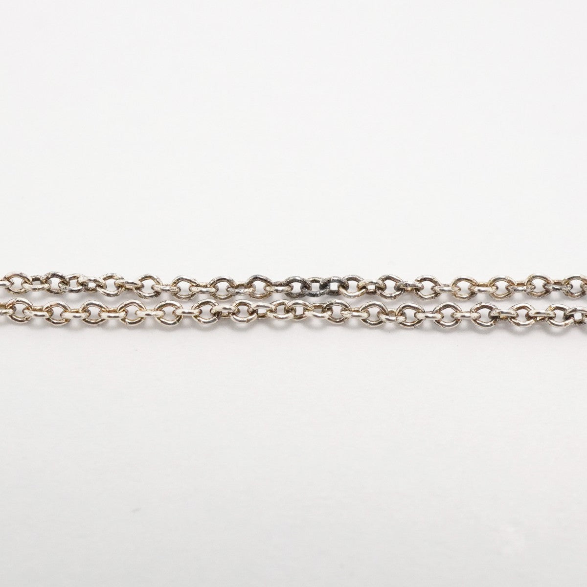 【6jgb0192-k】ティファニー ネックレス ダブルリターントゥハート シルバー925 ピンク【中古】レディース