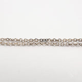 【6jgb0192-k】ティファニー ネックレス ダブルリターントゥハート シルバー925 ピンク【中古】レディース