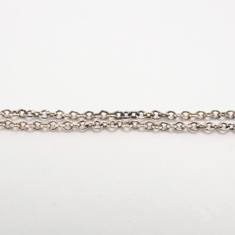 【6jgb0192-k】ティファニー ネックレス ダブルリターントゥハート シルバー925 ピンク【中古】レディース