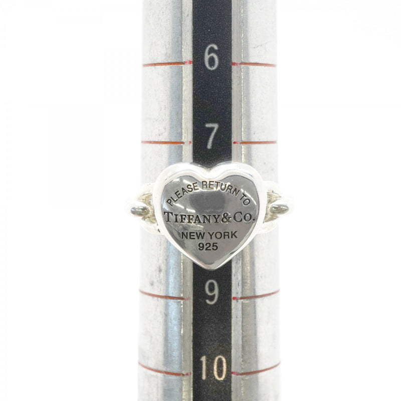 【6jgb0193-k】ティファニー リング リターントゥ/フルハート シルバー925 ＃50【中古】レディース