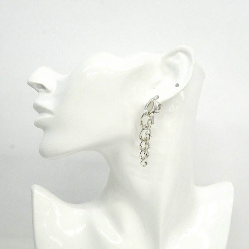 【6jgb0196-k】ティファニー ピアス フォージ/ドロップ シルバー925【中古】レディース