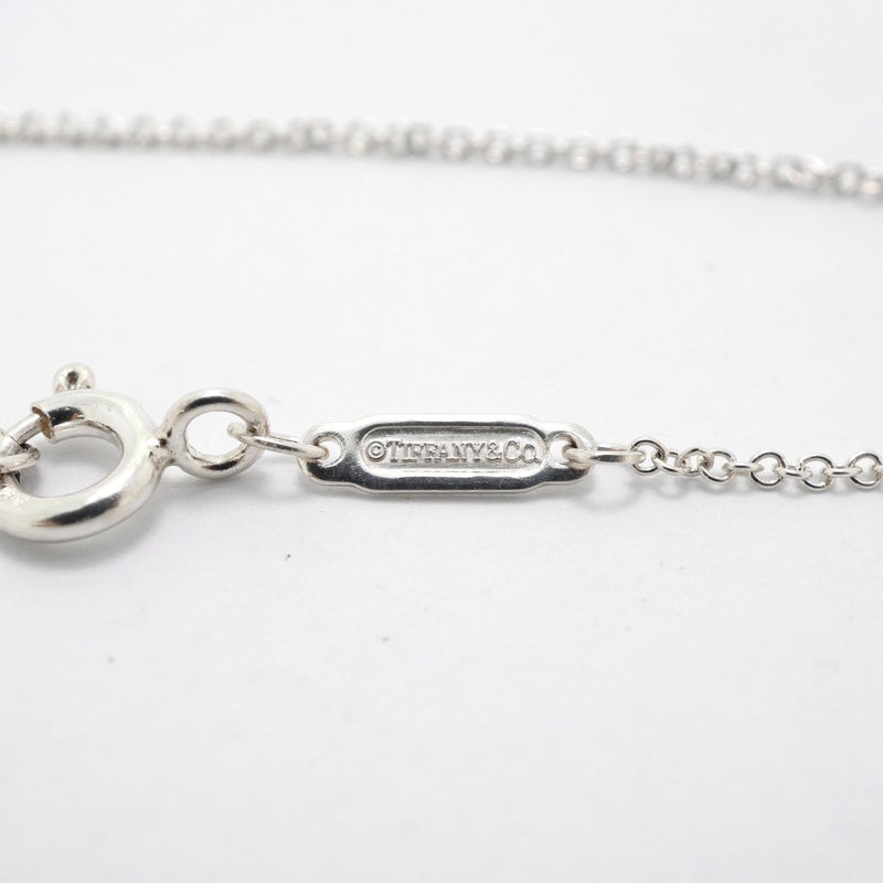 【6jgb0200-k】ティファニー ネックレス ダブルリターントゥハート 1PD シルバー925 ダイヤモンド ピンク【中古】レディース
